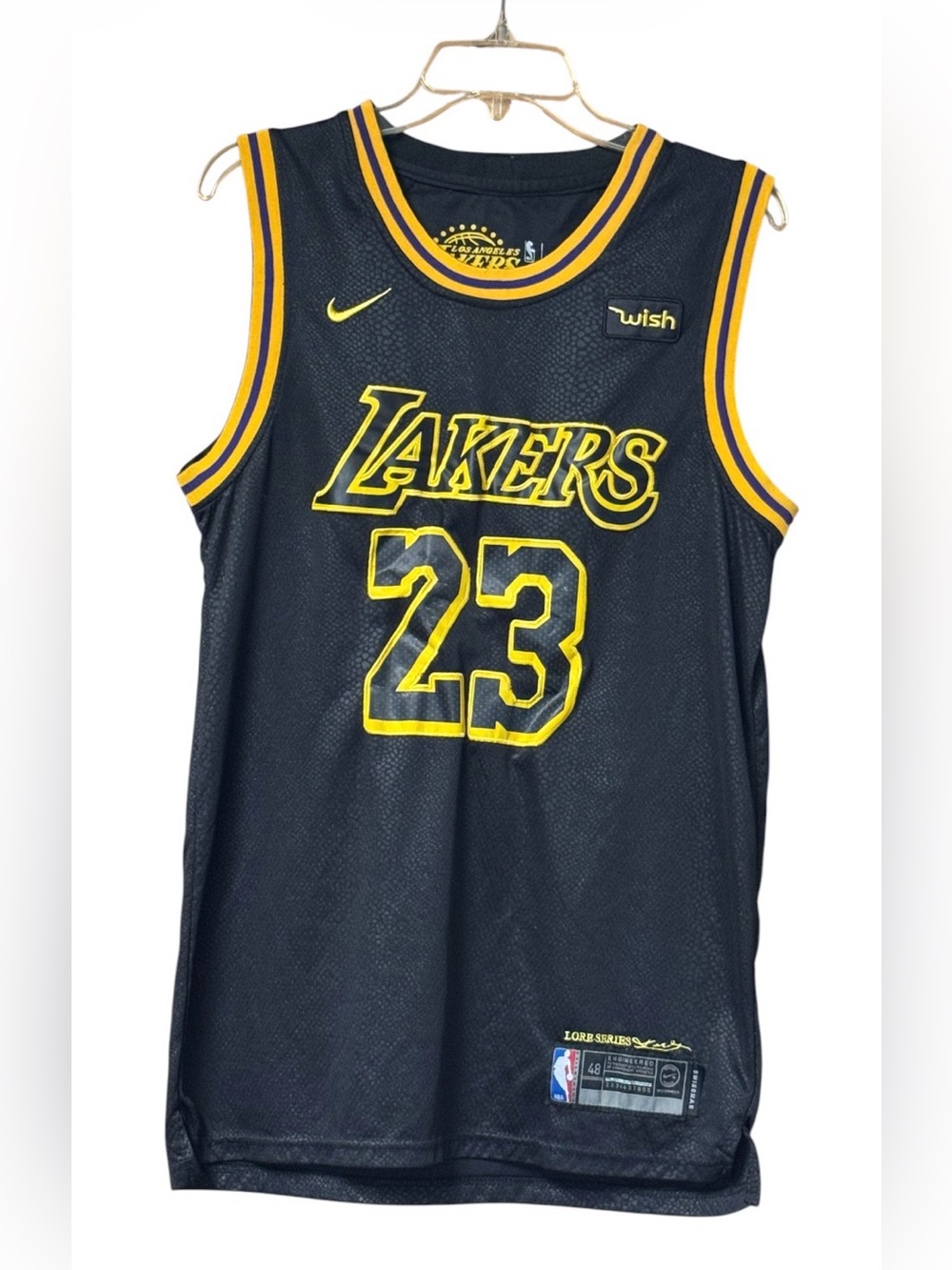 LeBron Lakers Black Mamba Jersey - Nike - Icon Edition #23 SZ M